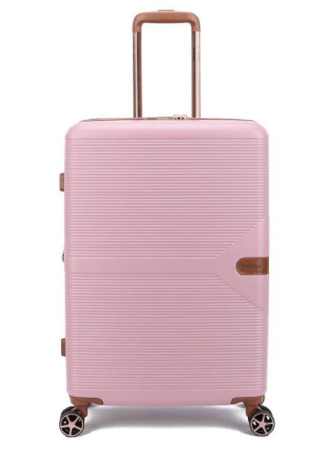 Middenmaat roze koffer Decent NL
