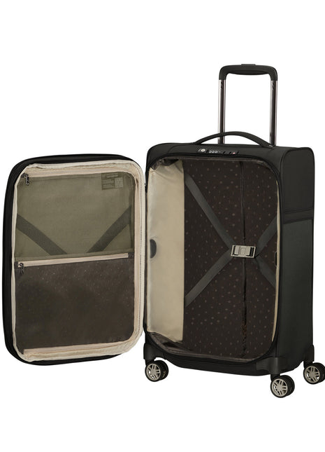 Handbagage KLM & Transavia  55x35x22/25 cm zwart