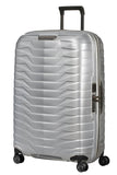 Samsonite Proxis zilver 75 cm 4 wielen lichtgewicht