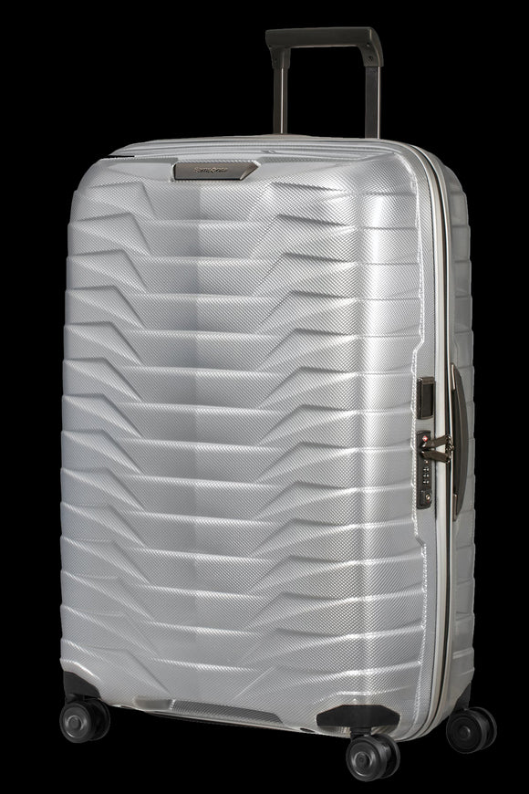 Samsonite Proxis zilver 75 cm 4 wielen lichtgewicht