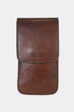 Telefoontasje voor aan de riem kwaliteit brandy brown