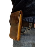 Smartphone tasje voor aan de riem kwaliteit handmade