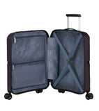 Paarse handbagage trolley lichtgewicht 55x40x20