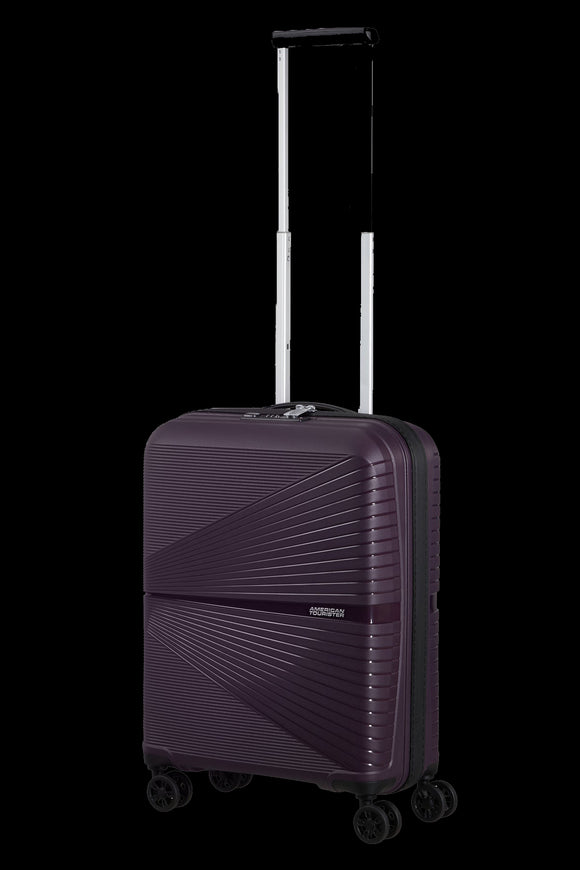 Paarse handbagage trolley lichtgewicht 55x40x20