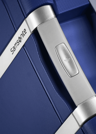 Kofferkopen.nl - Samsonite S`cure blauw 75cm 4 wielen + TSA cijferslot - Koffer - 