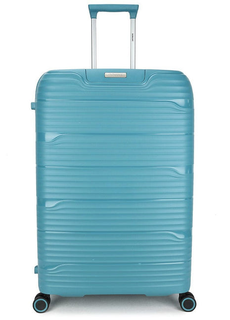 Koffer 4 wielen 77 cm kleur Petrol Decent NL