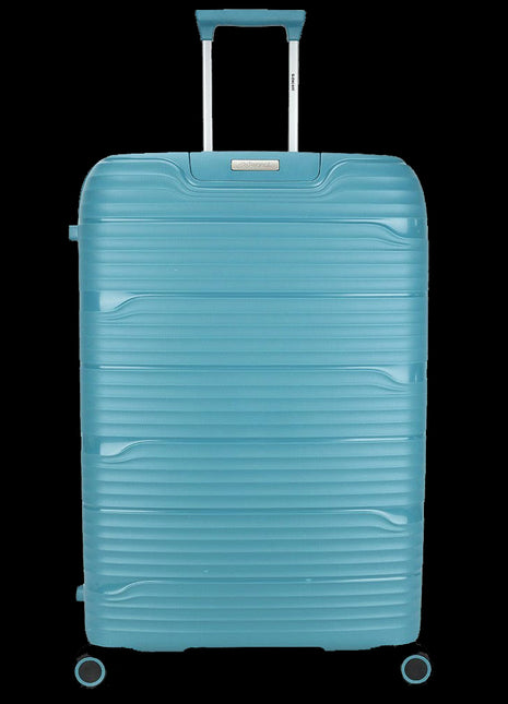 Koffer 4 wielen 77 cm kleur Petrol Decent NL