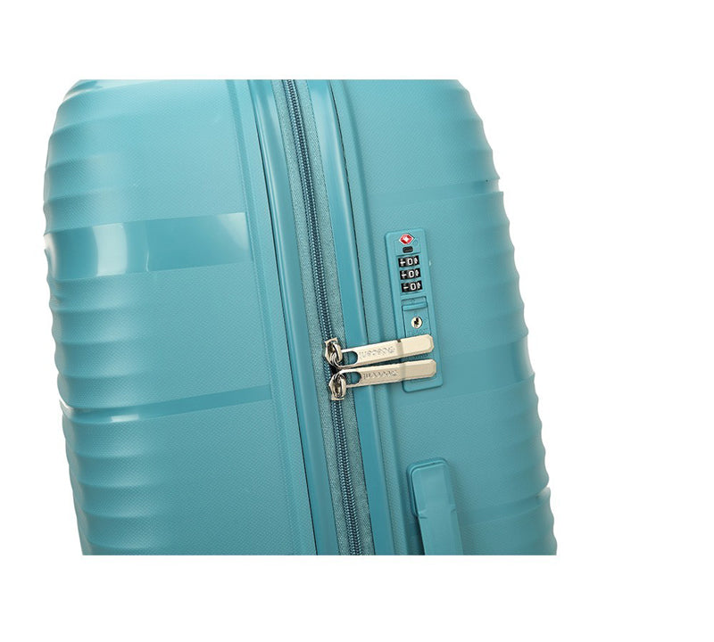 Handbagage koffer petrol Lichtgewicht Decent