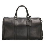 Leren Weekendtas zwart Klassiek Genicci bags