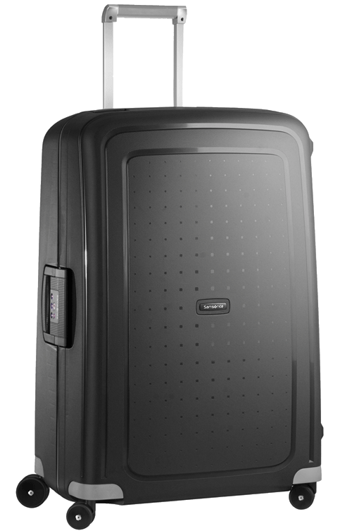 Kofferkopen.nl - Samsonite S`cure zwart 75cm 4 wielen + TSA cijferslot - Koffer - 