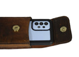 Smartphone tasje voor aan de riem kwaliteit handmade