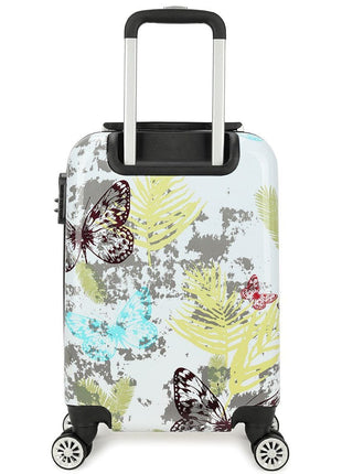 Tiener koffer handbagage vlinder