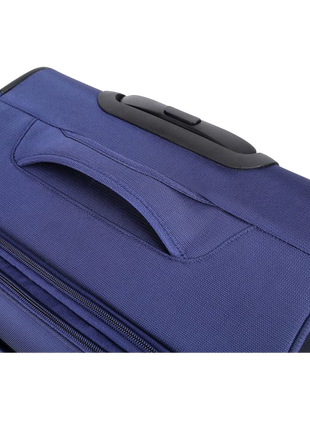 Kofferkopen.nl - Koffer tussenmaat soft 4 wielen 2.5kg - Koffer 4 wielen - 