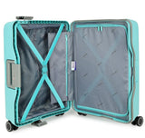 Handbagage harde schaal 3 clips sluiting 55x40x20 cm