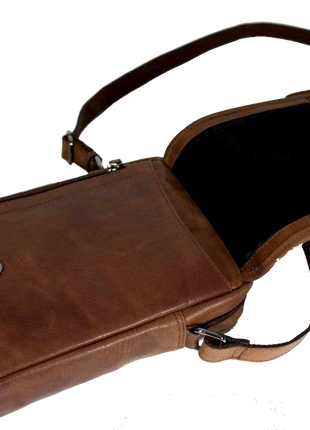Heren Tas Leer Vintage Brown Emco Premium Collection