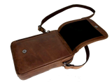 Heren Tas Leer Vintage Brown Emco Premium Collection