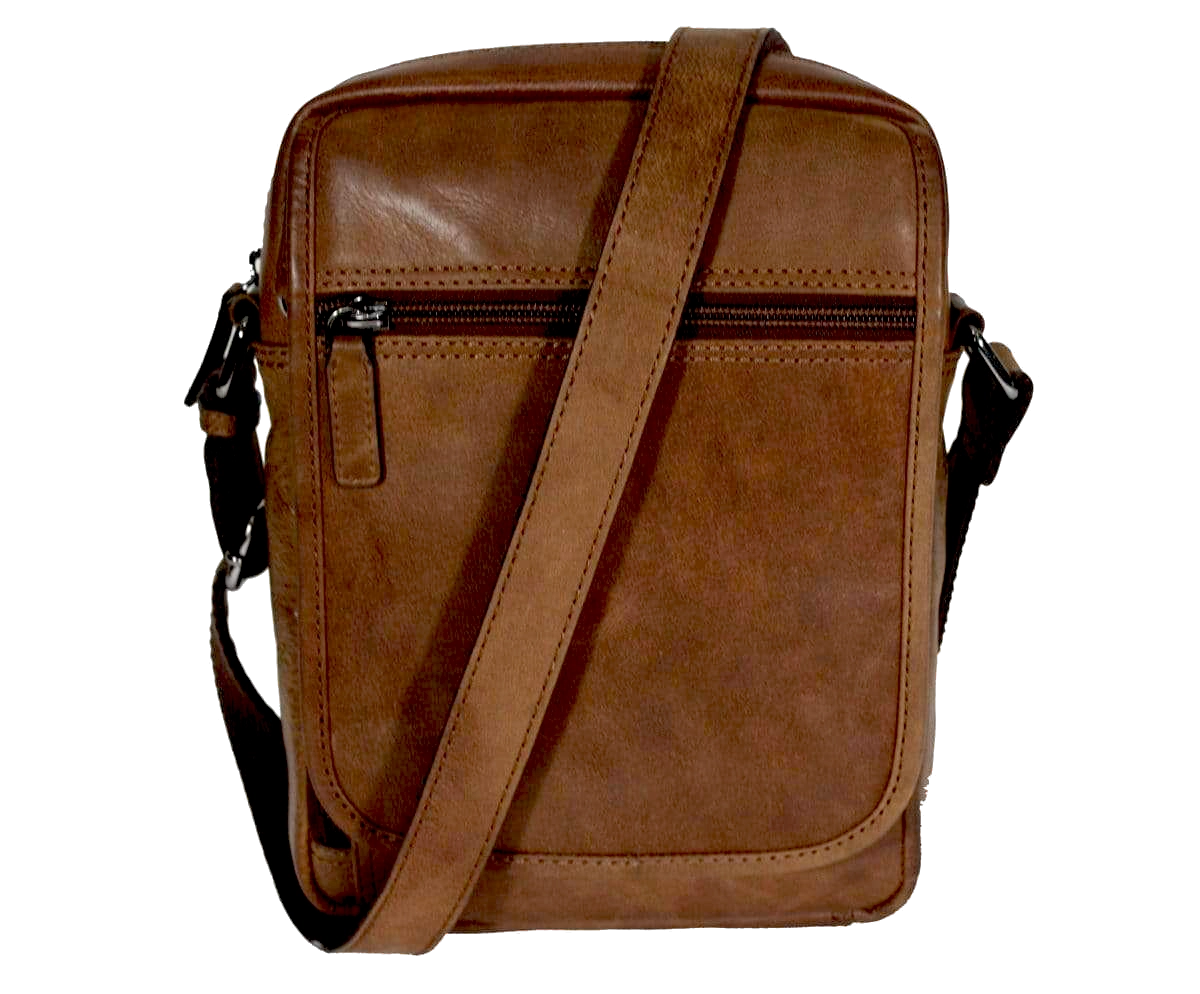 Heren Tas Leer Vintage Brown Emco Premium Collection