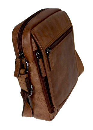 Heren Tas Leer Vintage Brown Emco Premium Collection