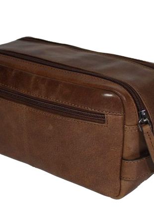 Kofferkopen.nl - Toilettas leer Vintage Brown Emco Premium Collection - accessoire - 